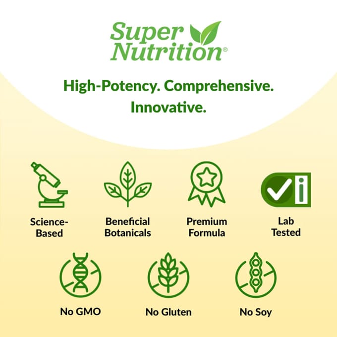 Super Nutrition, Biotine, 5 000 mcg, 120 Capsules Végétales