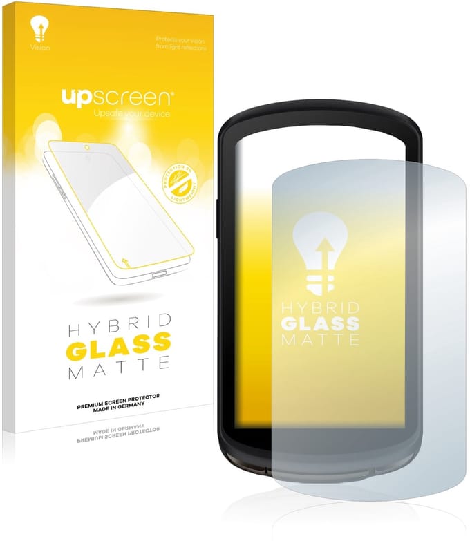 upscreen - Screenprotector voor Garmin Edge 1040 Solar - Folie Beschermfolie Beschermglas matte