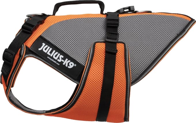 JK9®Multivest – 4in1 multifunctionele hondenjas - maat S - uv oranje