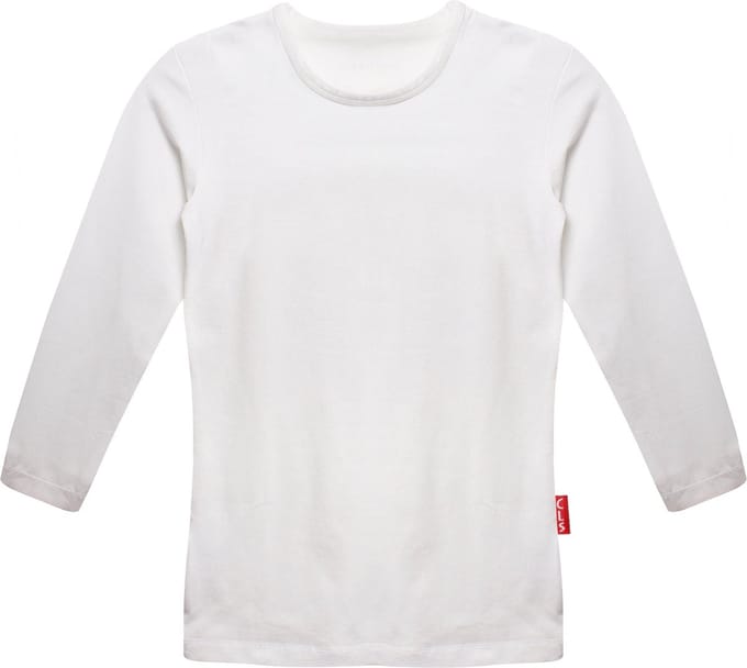 Claesen's® - Meisjes T' Shirt LS WitCL 856-White-2