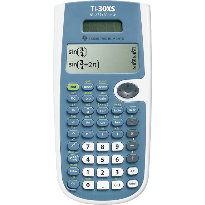 Rekenmachine TI-30XS solar multiview