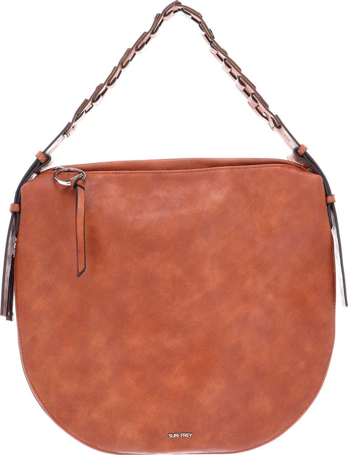 SURI FREY Schoudertas Luzy Shoulder Bag Cognac Bruine