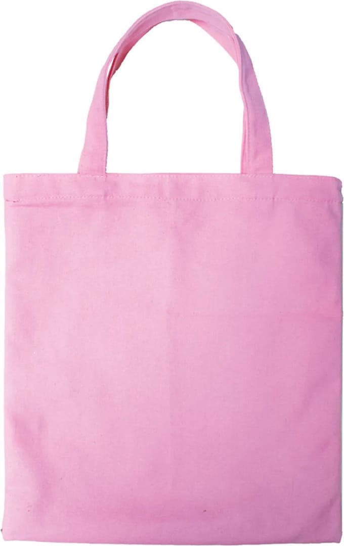 Aladine draagtas katoen 39x34 cm roze - creatieve tas voor kinderen.