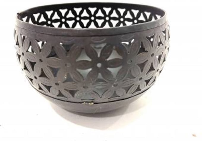 Waxine flower bowl D12H9cm