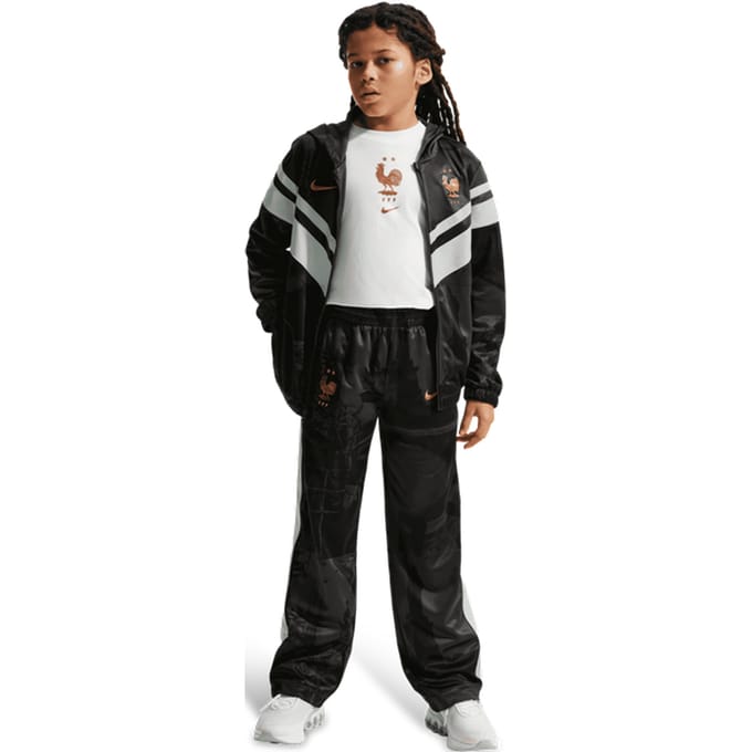Nike FFF Trainingspakken Kinder - Grijs - Maat 158 - 170 CM - Poly Woven