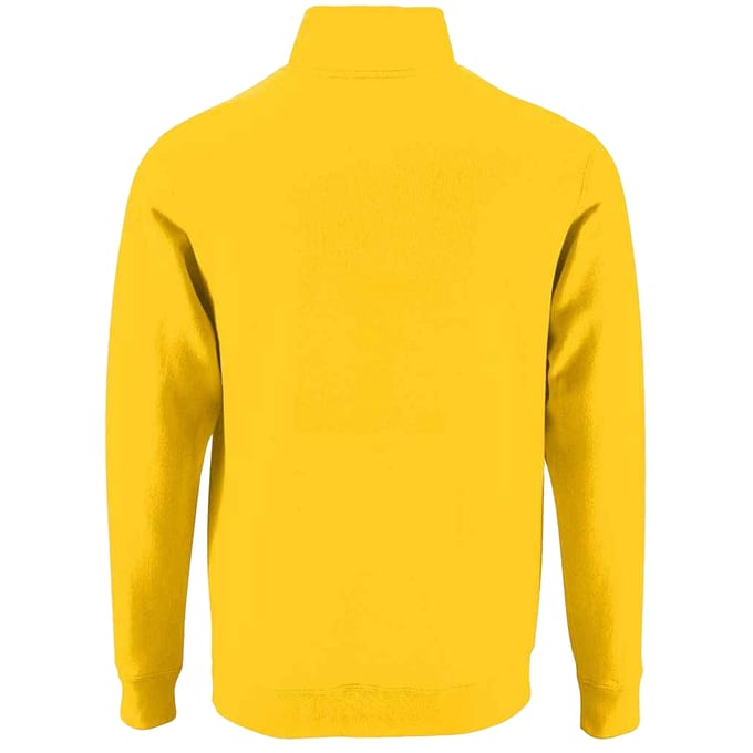 SOLS Heren Stan Zip Staande Kraag Trui (Goud)