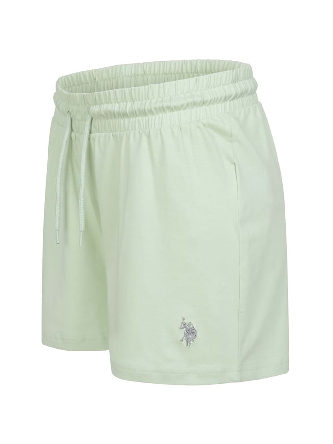 U.S. Polo Assn. dames sweatshorts van katoen met stretch