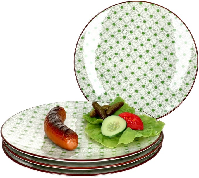 Set van 4 dinerborden 26.5cm Lime Rio - Ritzenhoff 744774