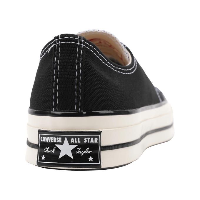 Baskets Converse Chuck 70 Low Noires Unisexe Egret 162058C 36 black