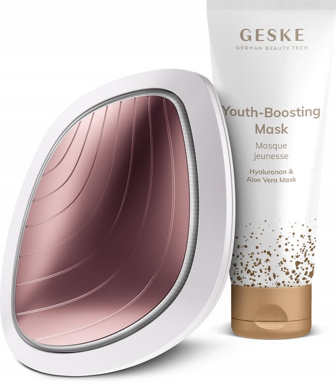 GESKE | SmartAppGuided™ Sonic Warm & Koel Masker | 9 in 1 | Farbe: Starlight + Gratis cosmetica