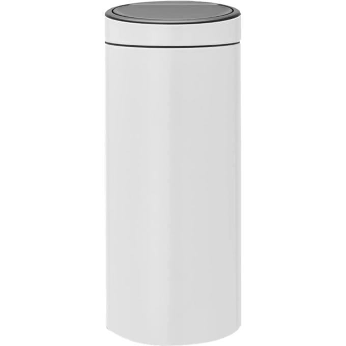 brabantia Touch Bin New - rubbish bin - 30 L - white