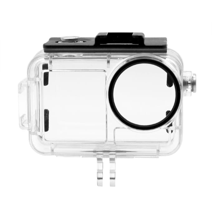 Boîtier étanche pour caméra d'action pour DJI Osmo Action 34, IP68, étanche, haute Transmission de lumière, PC 0 noir
