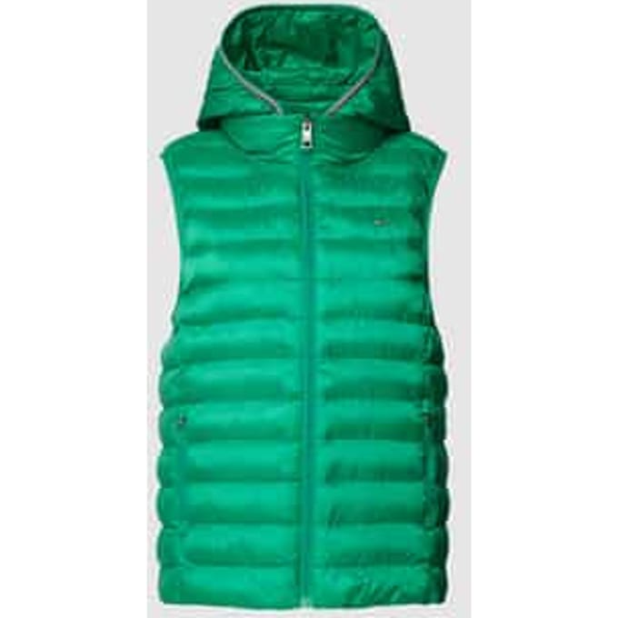 Gewatteerde bodywarmer met ritszakken