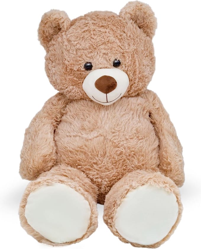 YellowPack XXL Knuffel Beer - Teddybeer 1 meter - Pluche knuffel van 100 cm