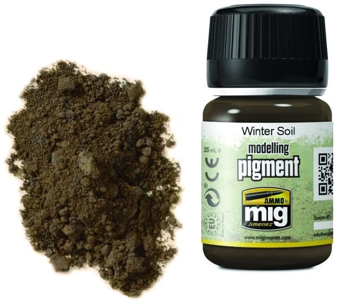 AMMO by Mig Jimenez Modelbouwdecoratie - MIG 3029 Winter Soil Superfine Pigment Effecten potje