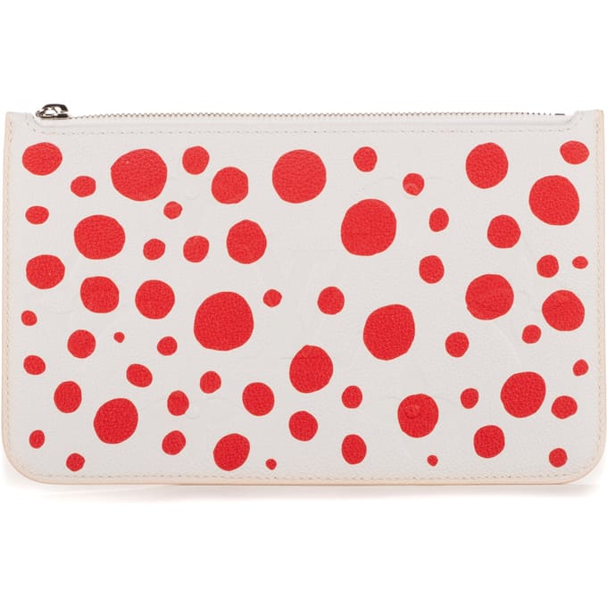 Ltd. Ed. Yayoi Kusama Infinity Dots Neverfull Pouch  Buidel