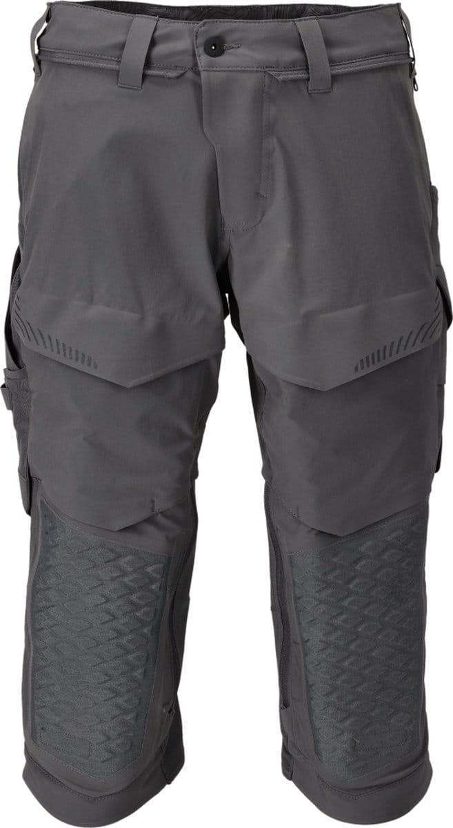 Mascot Customized Driekwart broek met kniezakken 22249-605 - steengrijs - C44