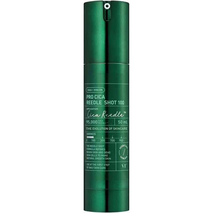VT COSMETICS 100 Pro Cica Reedle Shot 50ml AUTHENTIEKE WINKEL white