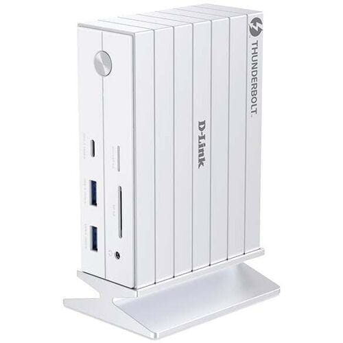 D-Link DUF-E01/E Thunderbolt 4 dockingstation Ondersteunt 8K@30 Hz (1x) / 4K@30Hz (2x), USB-C Power Delivery