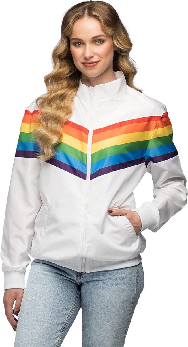 Boland - Trainingsjasje Rainbow babe (S) - Volwassenen - - Pride - Regenboog
