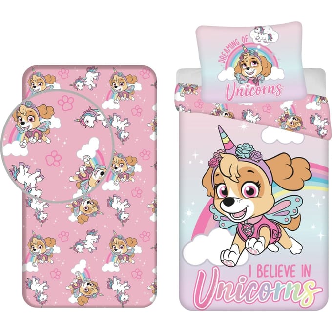 Paw Patrol Dekbedset - Dekbedovertrek - Hoeslaken - Kussensloop