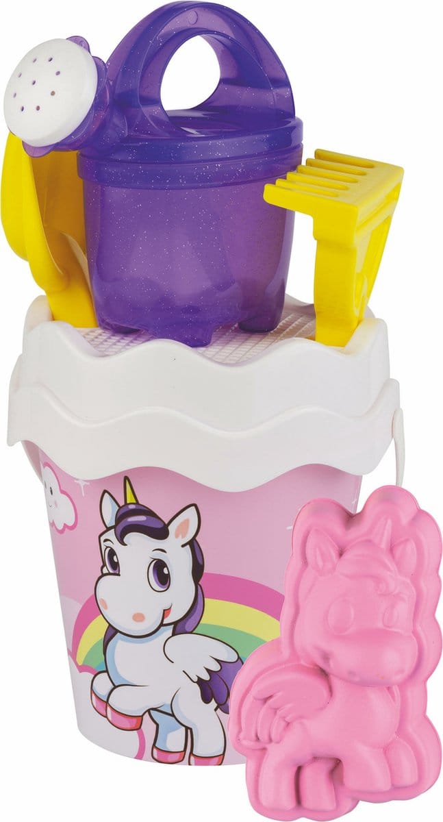 Androni Unicorn bucket set 6 pieces.