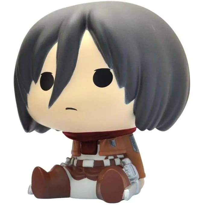 Plastoy - Attack on Titan - Chibi Mikasa - Money Box - Spaarpot - Anime