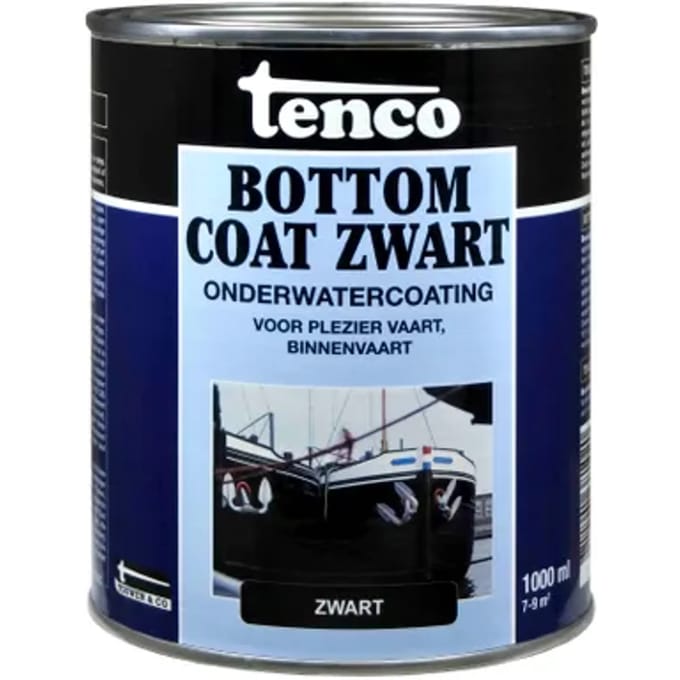 Tenco Bottomcoat - Zwart - 1 l