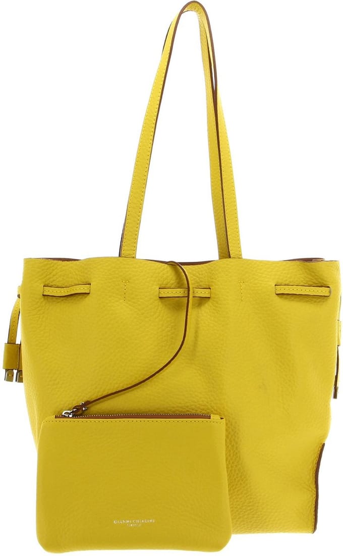 GIANNI CHIARINI Schoudertas Shopper Joy Shopping Bag Polline Nature Geel