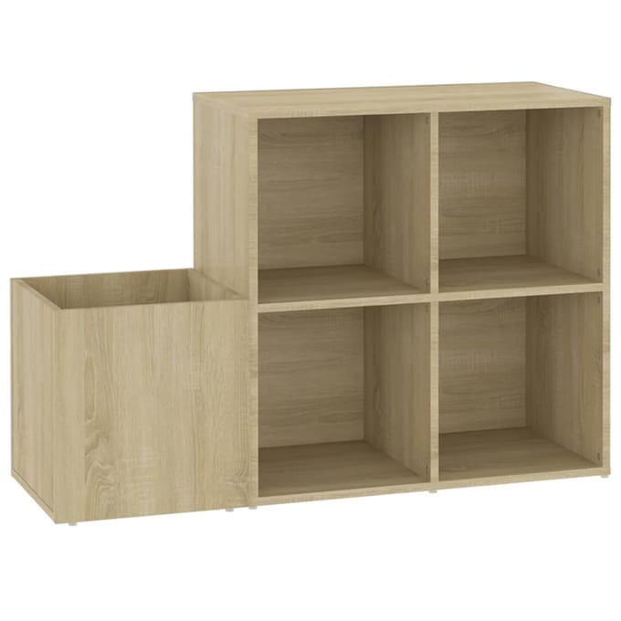 vidaXL - Opbergkast - 105x35,5x70 - cm - bewerkt - hout - sonoma - eikenkleurig