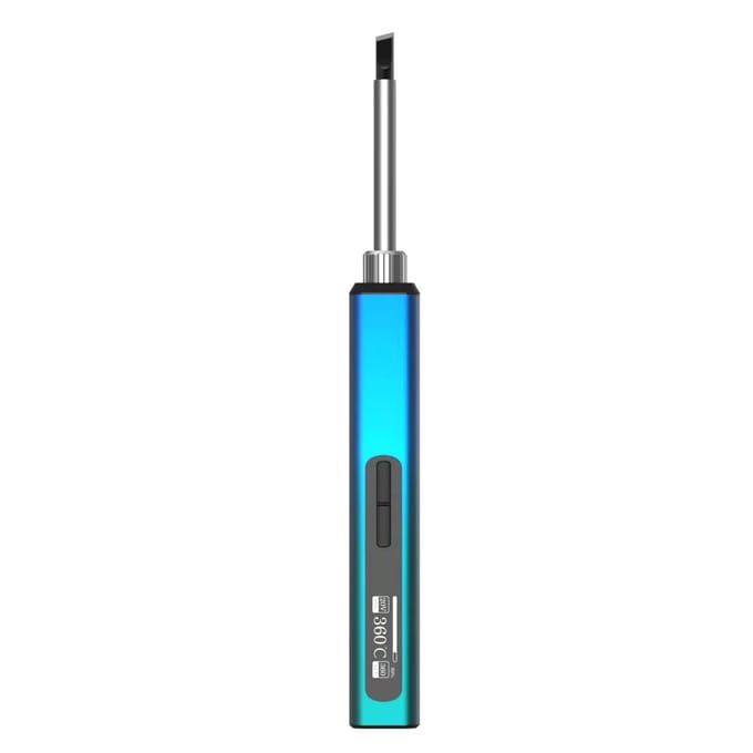 Mini Intelligent Elektrisch Soldeerbout Draagbaar 65W Hoogvermogen Soldeerstation OLED-display Stand Configuration veelkleurig