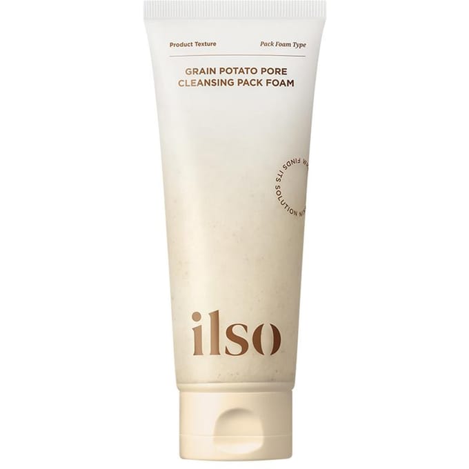 [ilso] Mousse Nettoyante pour les Pores Grain Potato 150ml white