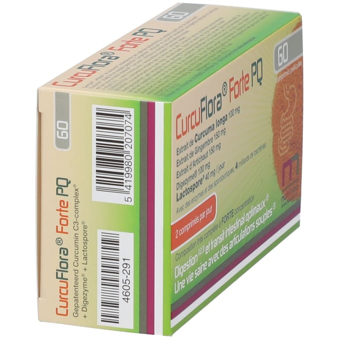 CurcuFlora® Forte PQ 60 Gecomprimeerde tabletten