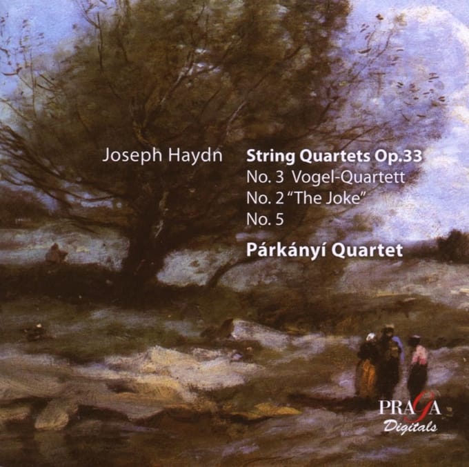 Párkányi Quartet - Haydn: String Quartets Op.33: Nos. 2, 3, 5 (SACD)