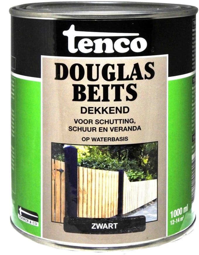 Tenco Buitenbeits - Zwart - Zijdeglans - 1l