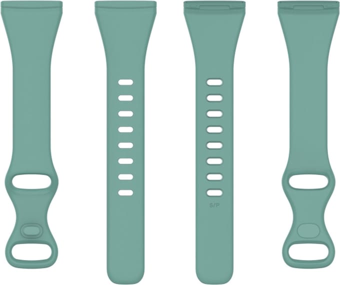 Siliconen bandje - geschikt voor Fitbit Versa 3 / Versa 4 / Sense - groen