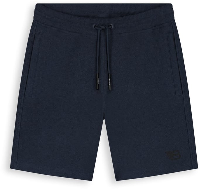 Ballin Amsterdam - Jongens Regular fit Shorts Sweat - Navy - Maat 8