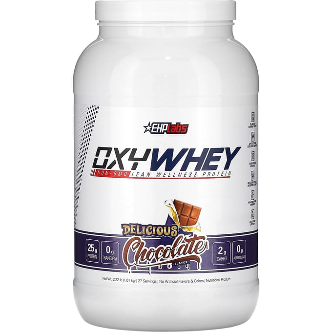 EHPlabs, OxyWhey, Verbeterd Welzijn Eiwit, Heerlijke Chocoladesmaak, 2,22 lb (1,01 kg)