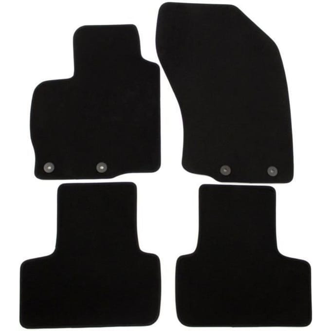 Tapis de sol - Mitsubishi - ASX 2010-2018 - 4 pièces - Renforcé - Antidérapant - Velours