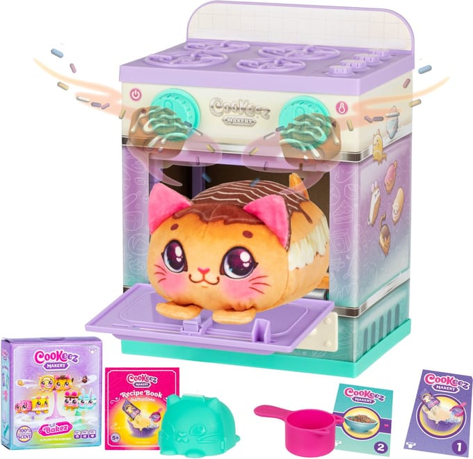 Cookeez Makery Lil' Bakez Oven - Bak je pluchen knuffeldier