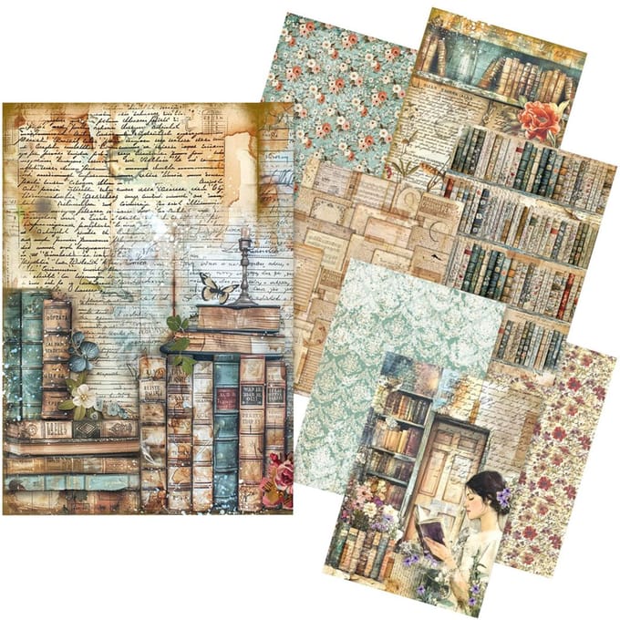 Motief strozijde assortiment "Book Lovers"