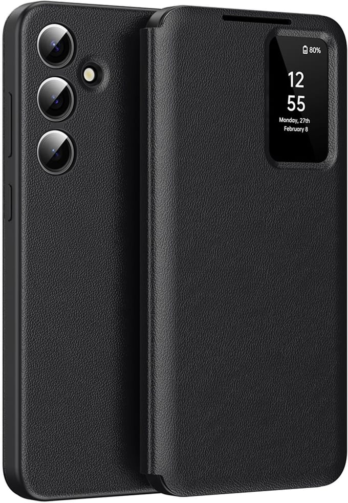 Techsuit - SmartView Series - Samsung Galaxy S24 Plus - Black
