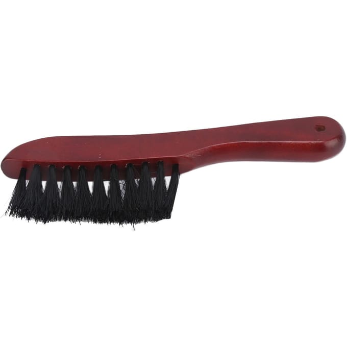 Brosse de Table de Billard Légère et Portable Manche en Bois Brosse à Cheveux pour Table de Billard black