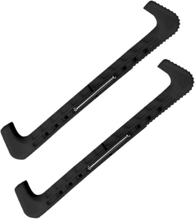 Schaatsbeschermers - Schoenhoezen - Schaatsen Beschermen - Verstelbare Lengte - 31 cm - Zwart