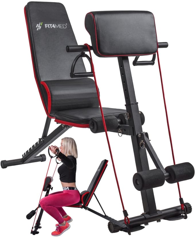 MONA FIT4MED - Trainingsbank - Modlitewnik - Expander - Inklapbaar