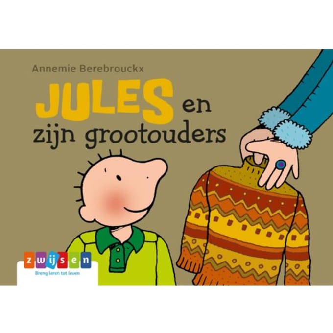 Jules En Zijn Grootouders - Jules Kartonboekje - Annemie Berebrouckx