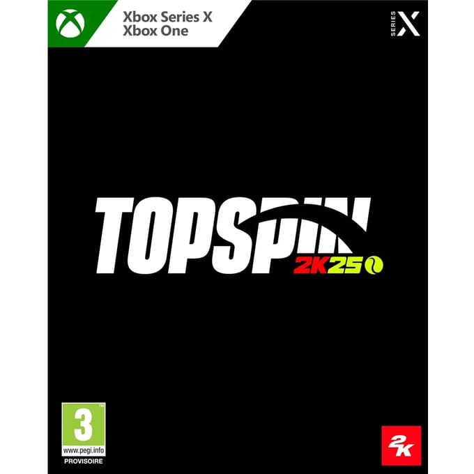 TopSpin 2K25 - Standard Edition - Xbox Series X/Xbox One