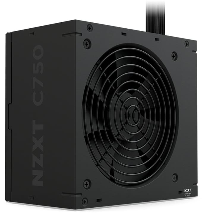 NZXT C750 Voeding - 750 Watt - 120 mm - ATX 3.1 - 80 Plus 80 PLUS Bronze