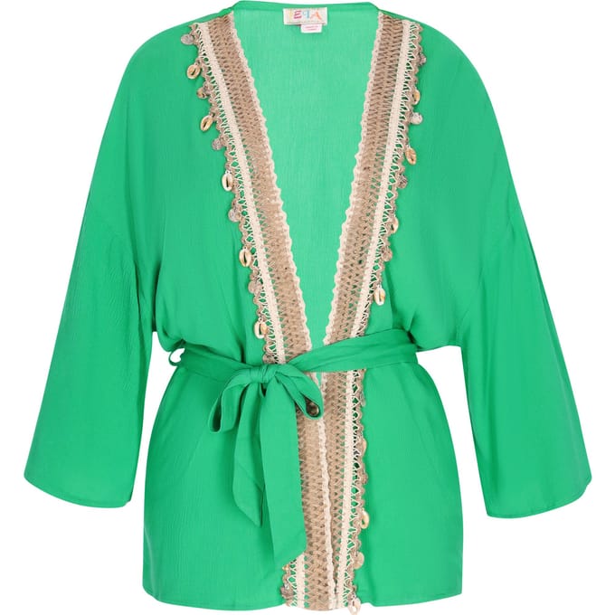 IZIA Kimono Dames groente