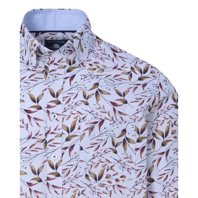 Campbell Casual overhemd met lange mouwen